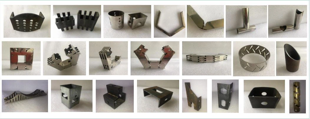 metal tube laser cutting samples
