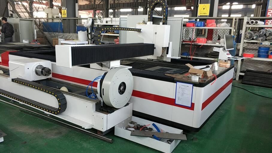 Dual use combined metal sheet and tube laser cutting machine ACME 2
