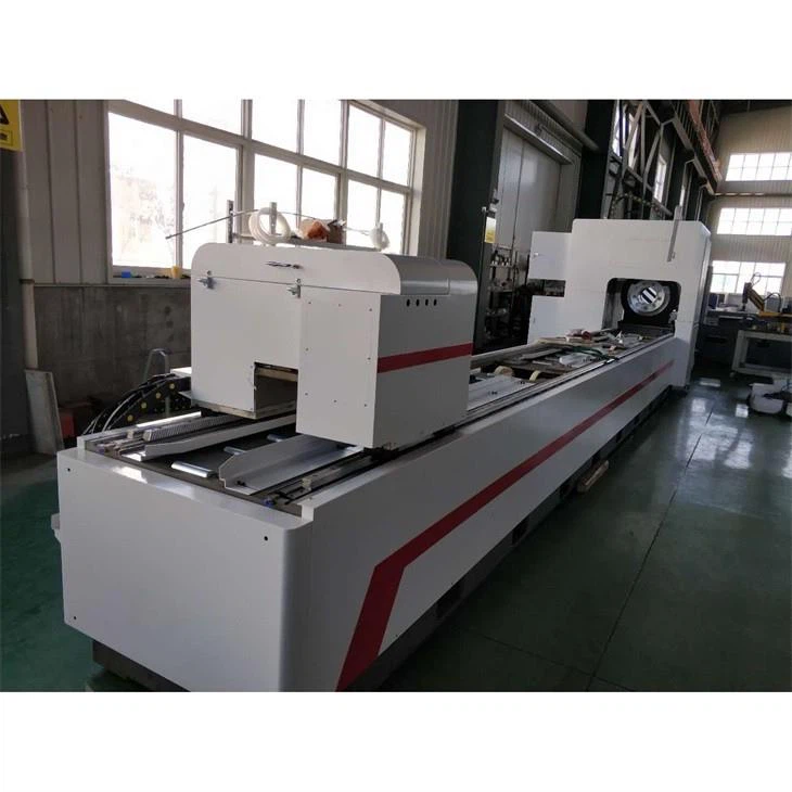 High Precision Automatic Loading System CNC Fiber Laser Tube Cutting Machine For Square Circular Pipe