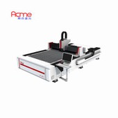 Metal Sheet/Plate Fiber Laser Cutting Machine Single Working Table Without Cover