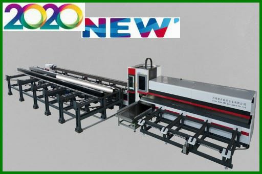 Fast Delivery Metal Pipe Tube CNC Fiber Laser Cutter with Optional Loading/Unloading Device